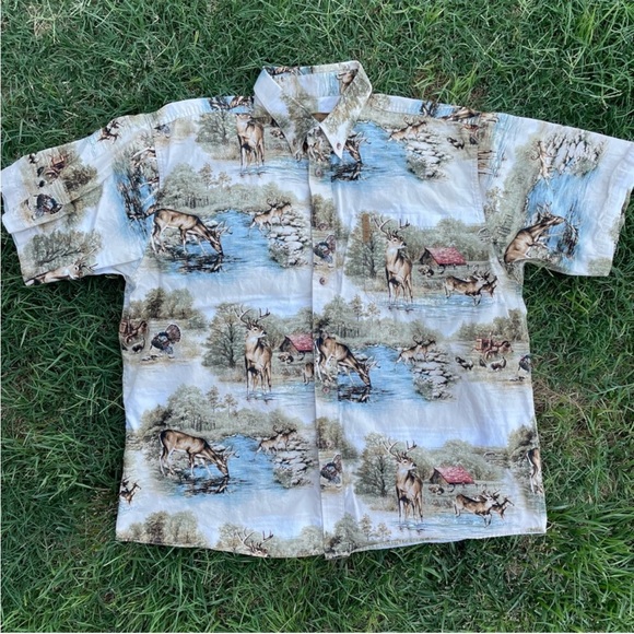North River | Bundle of 2 Outdoors Hunting & Fishing Button Down Shirts - Picture 3 of 6